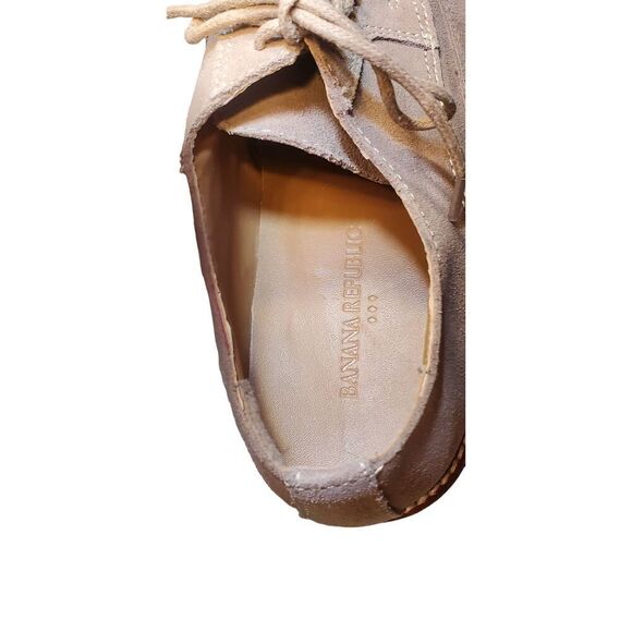 Banana Republic Suede Wingtips Shoes Sz 9 - Picture 6 of 12